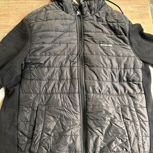 Roots Black Quilted Jacket